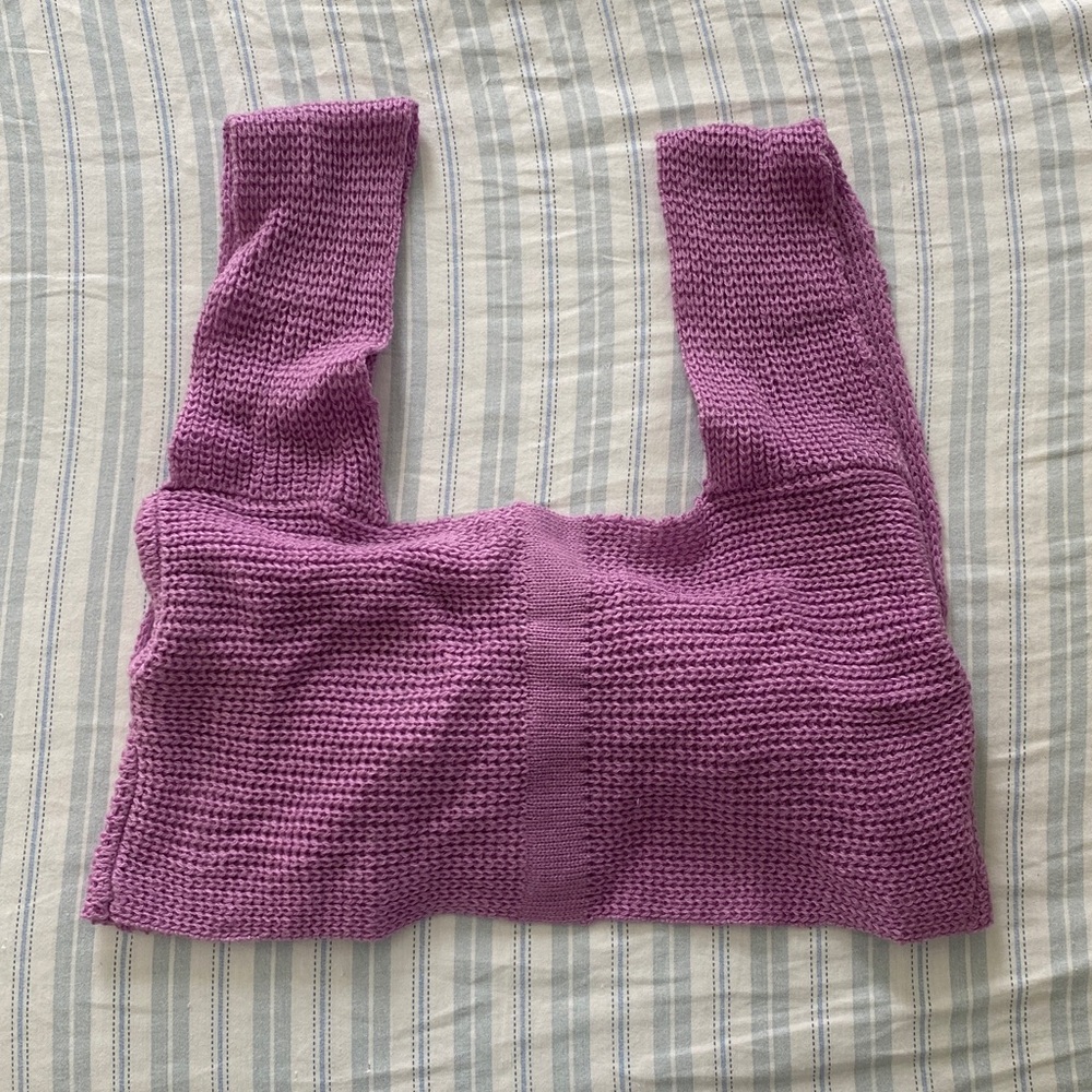SHEIN Lavender Knit Top